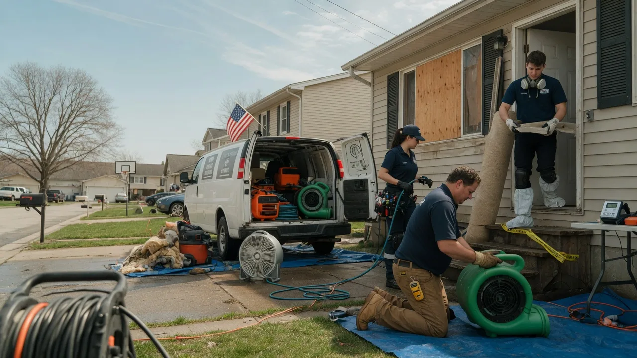 Water Damage Restoration in Lawn, TX near me